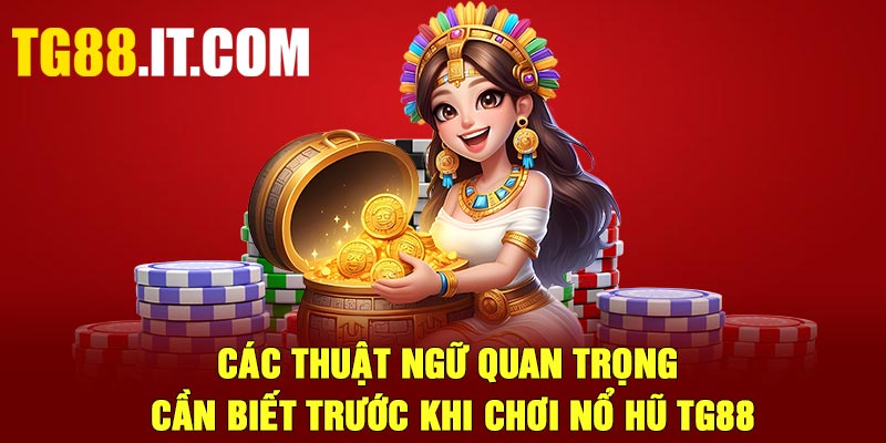 Các thuật ngữ quan trọng cần biết trước khi chơi nổ hũ TG88