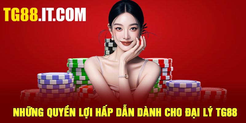 Những quyền lợi hấp dẫn dành cho đại lý TG88